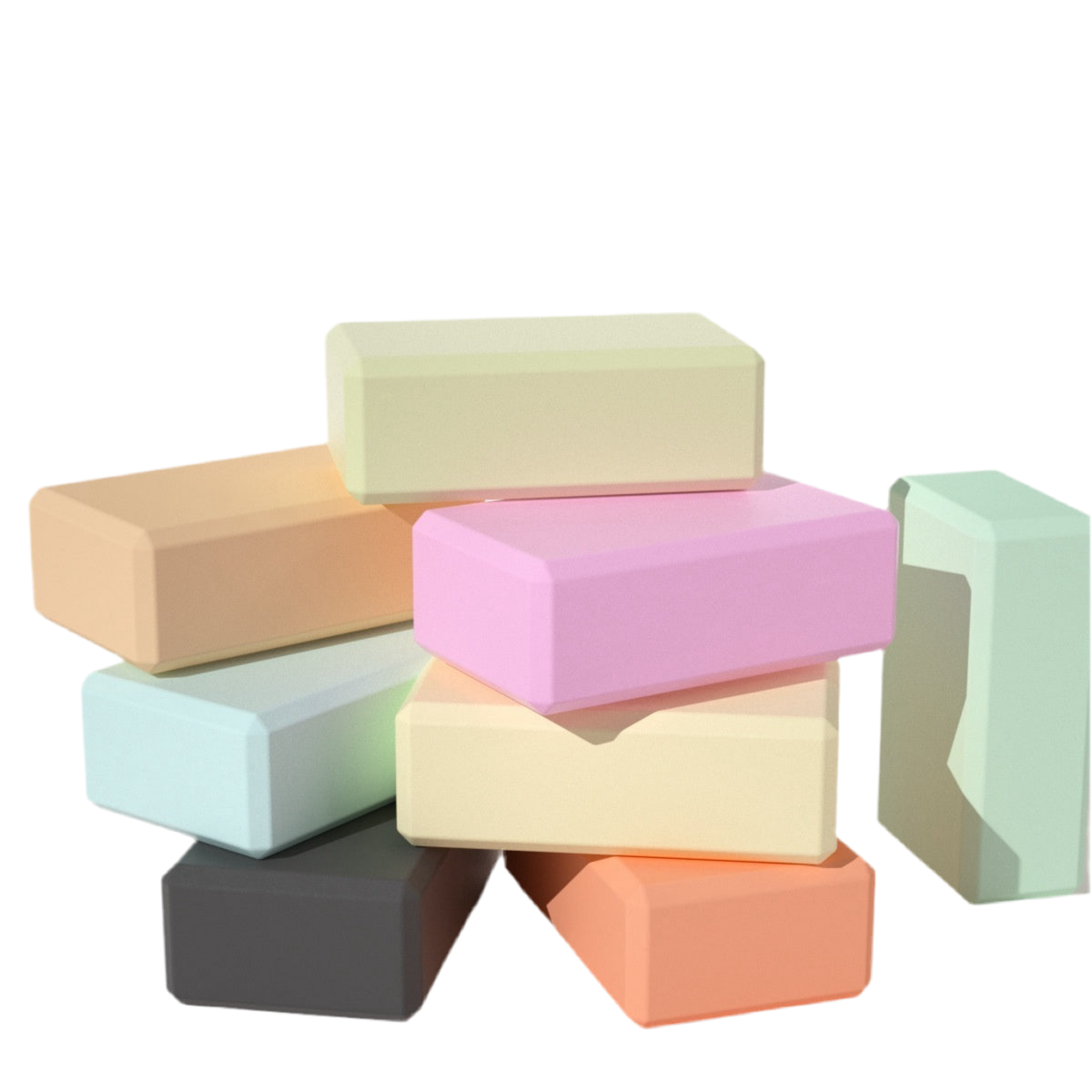 Yoga Block – Hochdichte EVA-Schaumstoffstütze für Training & Balance