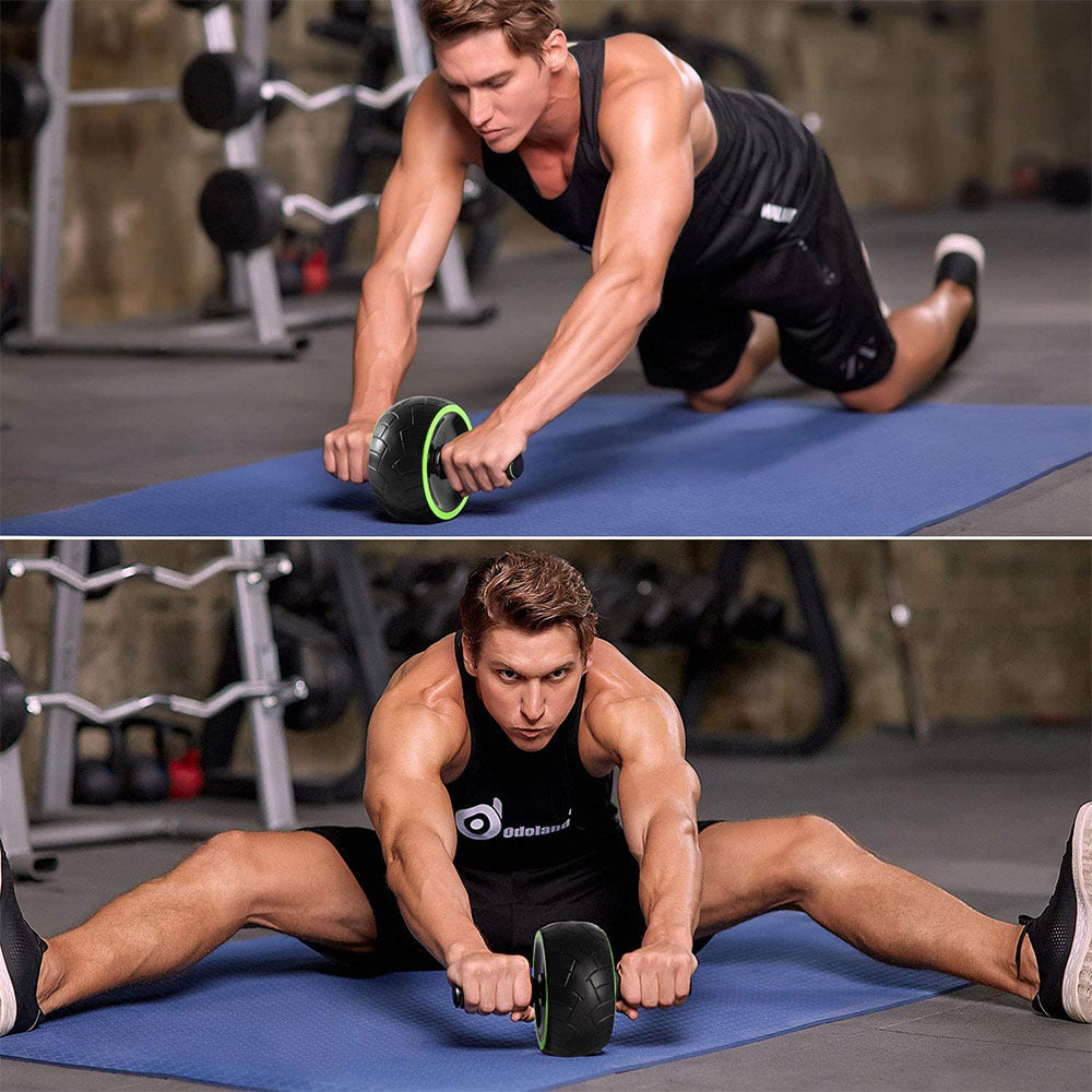 Home Fitness Set 5-in-1 — Ab Roller, Push-up Griffe, Handtrainer und Springseil | Springseil