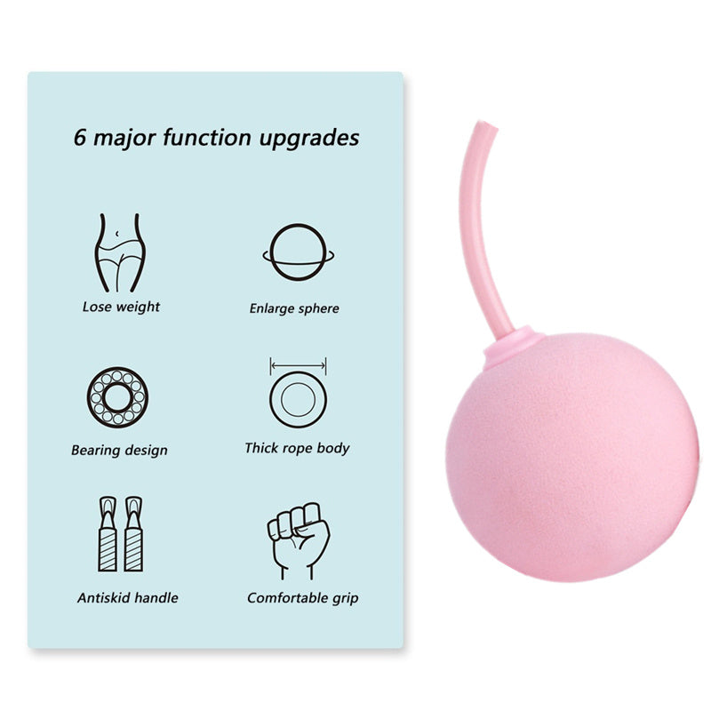 Cordless Jump Rope – Kabelloses Fitness-Springseil mit Gewichtsbällen und Silikongriffen | Indoor & Outdoor Training ￼