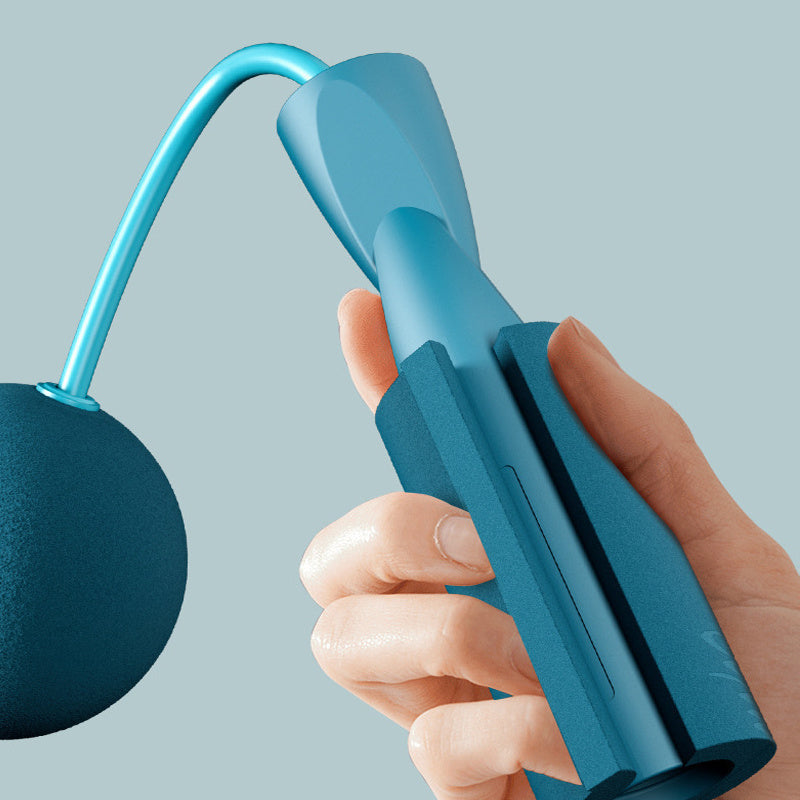 Cordless Jump Rope – Kabelloses Fitness-Springseil mit Gewichtsbällen und Silikongriffen | Indoor & Outdoor Training ￼